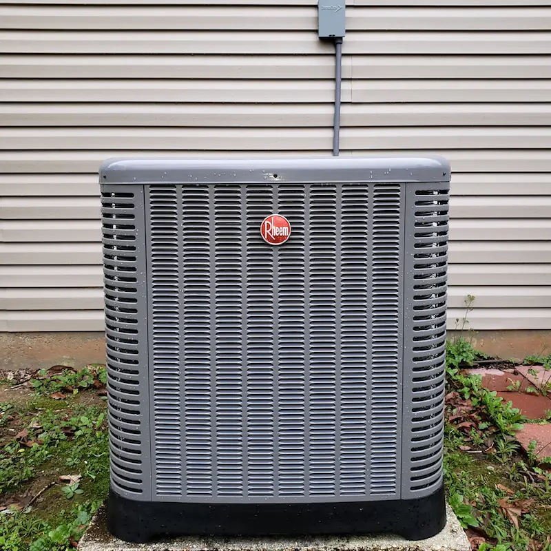 3.5 ton rheem ac condenser installed in denham springs la