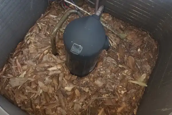 dirty air conditioner condenser unit denham springs louisiana