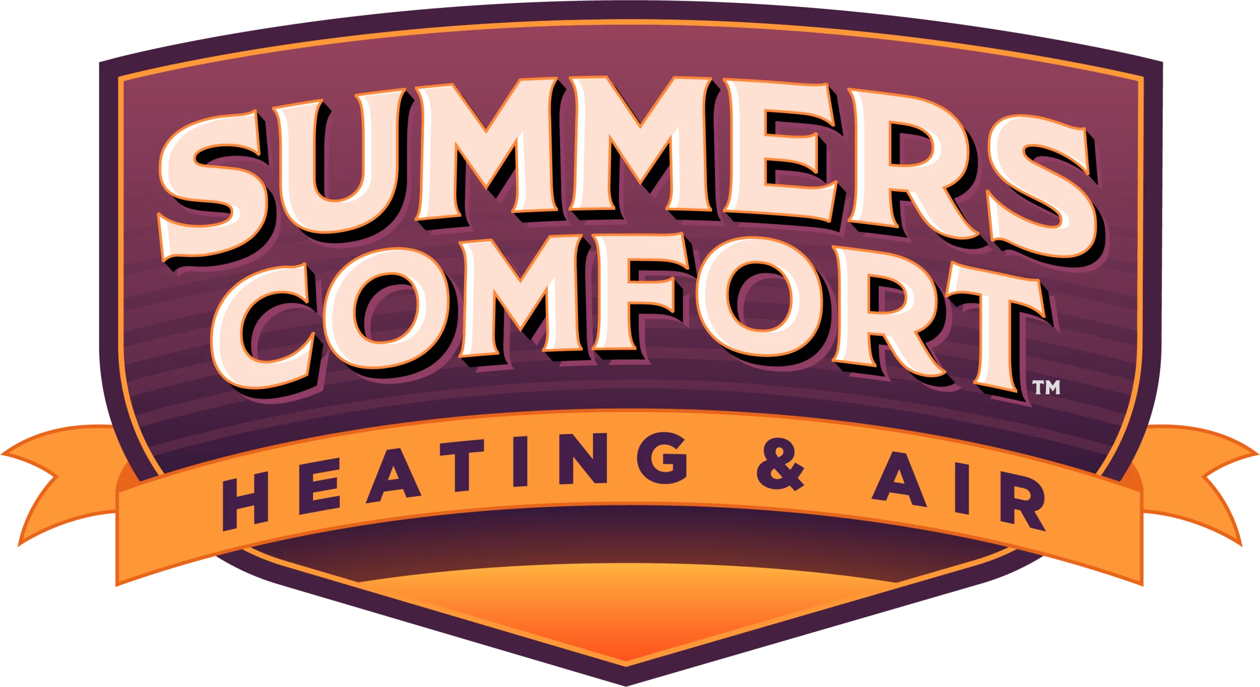 summers air conditioning heating denham springs horizontal logo