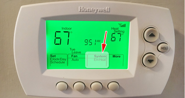 auxiliary heat emergency heat